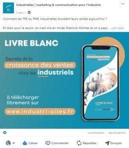 comment développer sa page entreprise Linkedin dans l'industrie btob