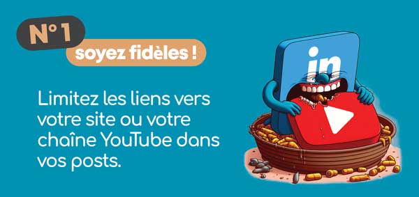 Algorithme Linkedin - soyez fidèles à LinkedIn
